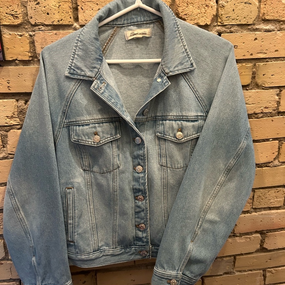 Madewell Blue Jean Jacket Classic Denim Style